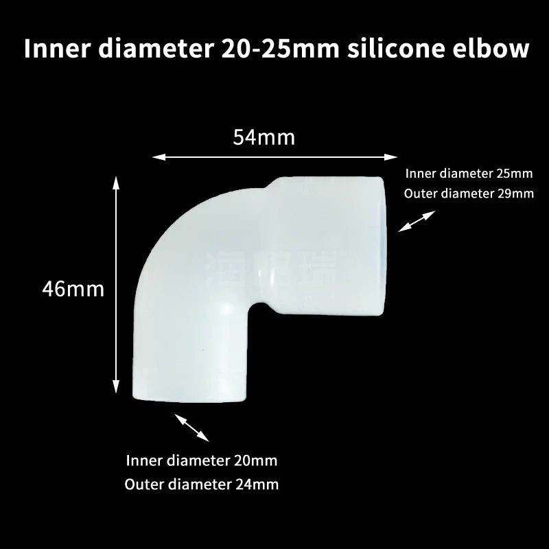 Silicone Elbow Pipe Connector for Garden & Aquarium Tubing