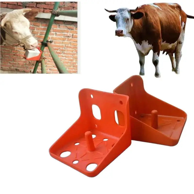 Livestock Salt Block Holder for Cattle, Horse, Goat & Sheep