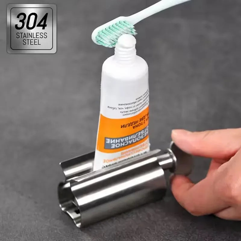 Stainless Steel Tube Wringer Roller – Toothpaste & Cosmetic Squeezer