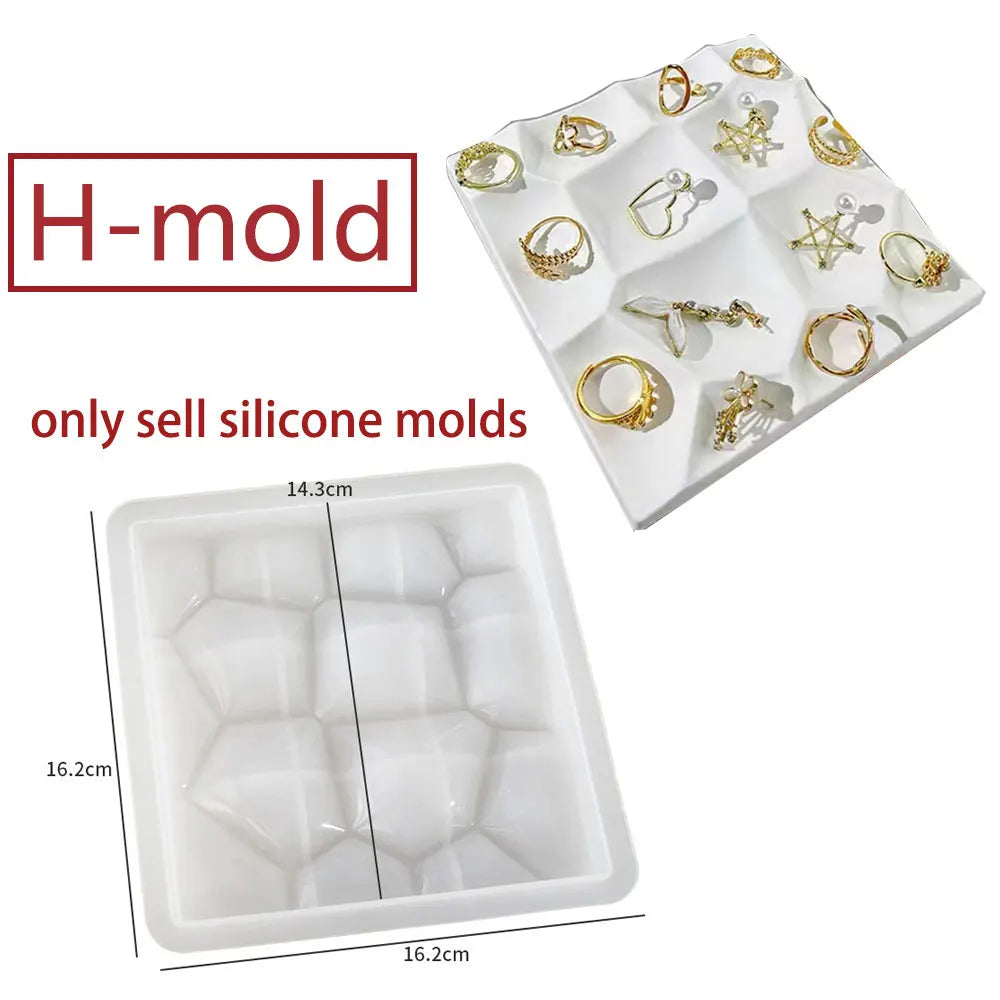 Shell Conch Jewelry Tray Silicone Mold – DIY Resin Casting
