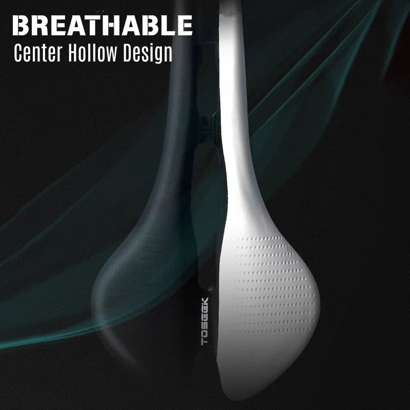 TOSEEK Ultralight Bike Saddle – Hollow Breathable Ergonomic Seat