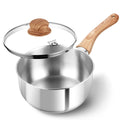 Koch Systeme CS 3-Piece Stainless Steel Saucepan Set with Lids