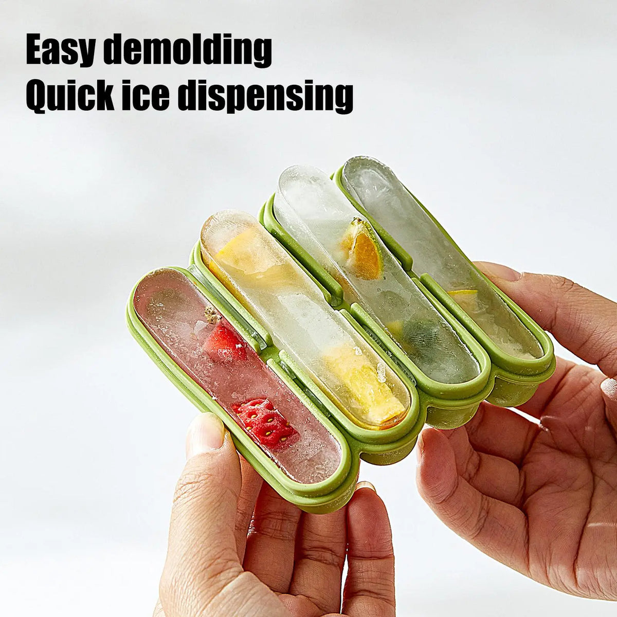 Silicone Ice Stick Tray Mold for Cocktails, Whisky & Bottles