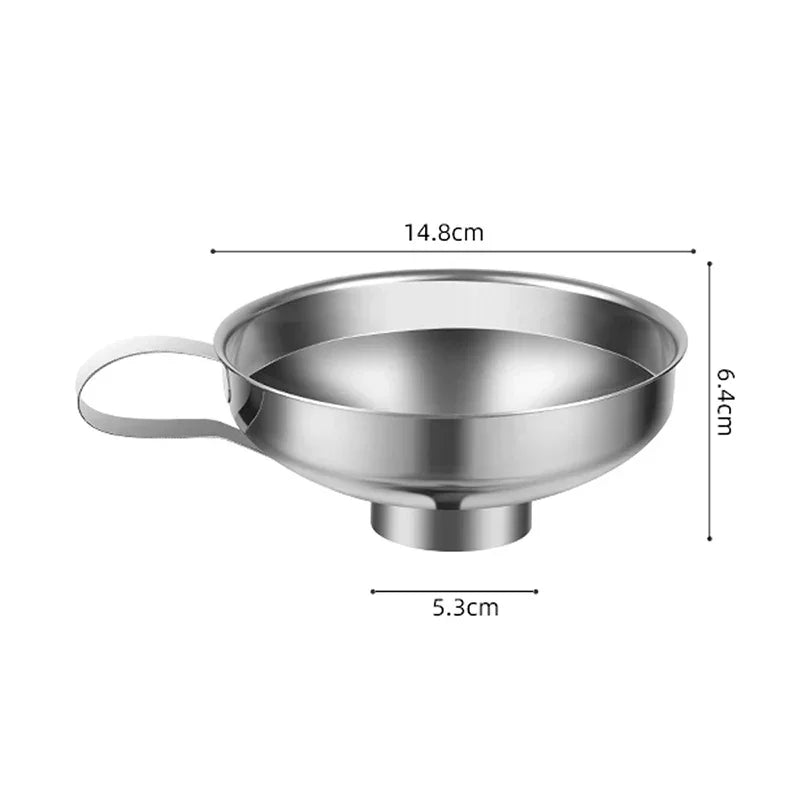 Stainless Steel Wide Mouth Canning Funnel – 2 Sizes