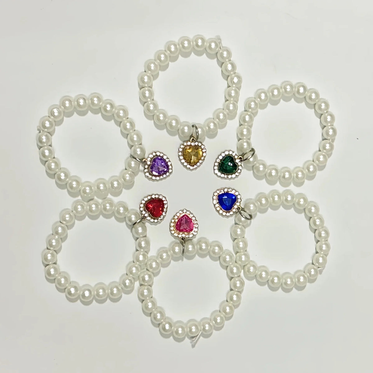 Pearl Gemstone Necklace for Labubu Dolls – 15/17cm Collar
