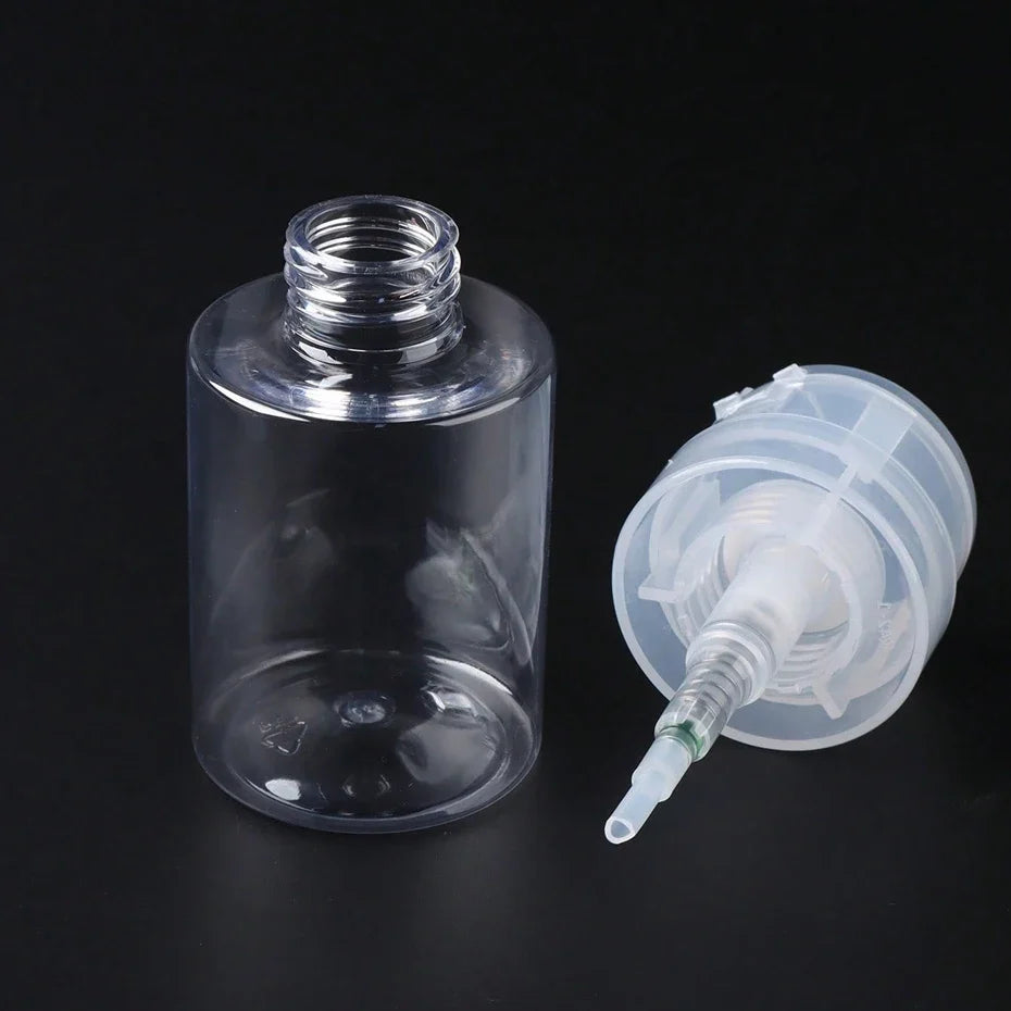 100ml Refillable Press Pump Dispenser – Nail Polish Remover