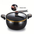 FEB.WIND 8L Cast Iron Ceramic Soup Pot – Gas & Induction