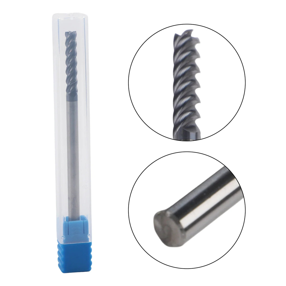 5mm 4-Flute Carbide End Mill – 100mm Extra Long Shank CNC Bit