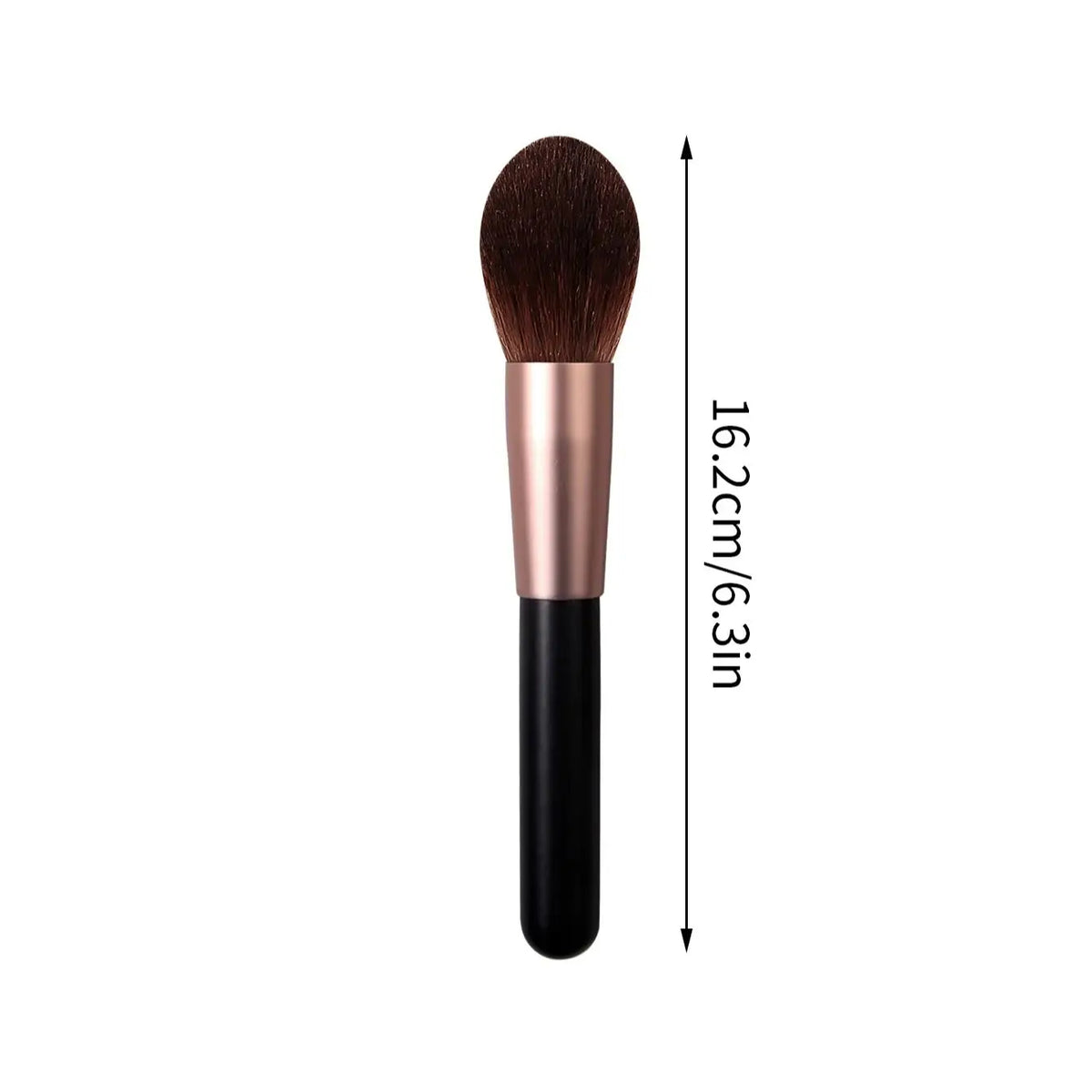 Rose Gold Fluffy Makeup Brush – Powder, Blush & More