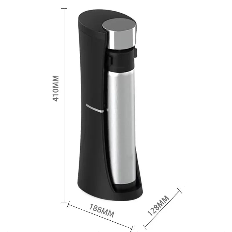 Portable Sparkling Water Maker – No-Plug Soda Maker 500ml/1L