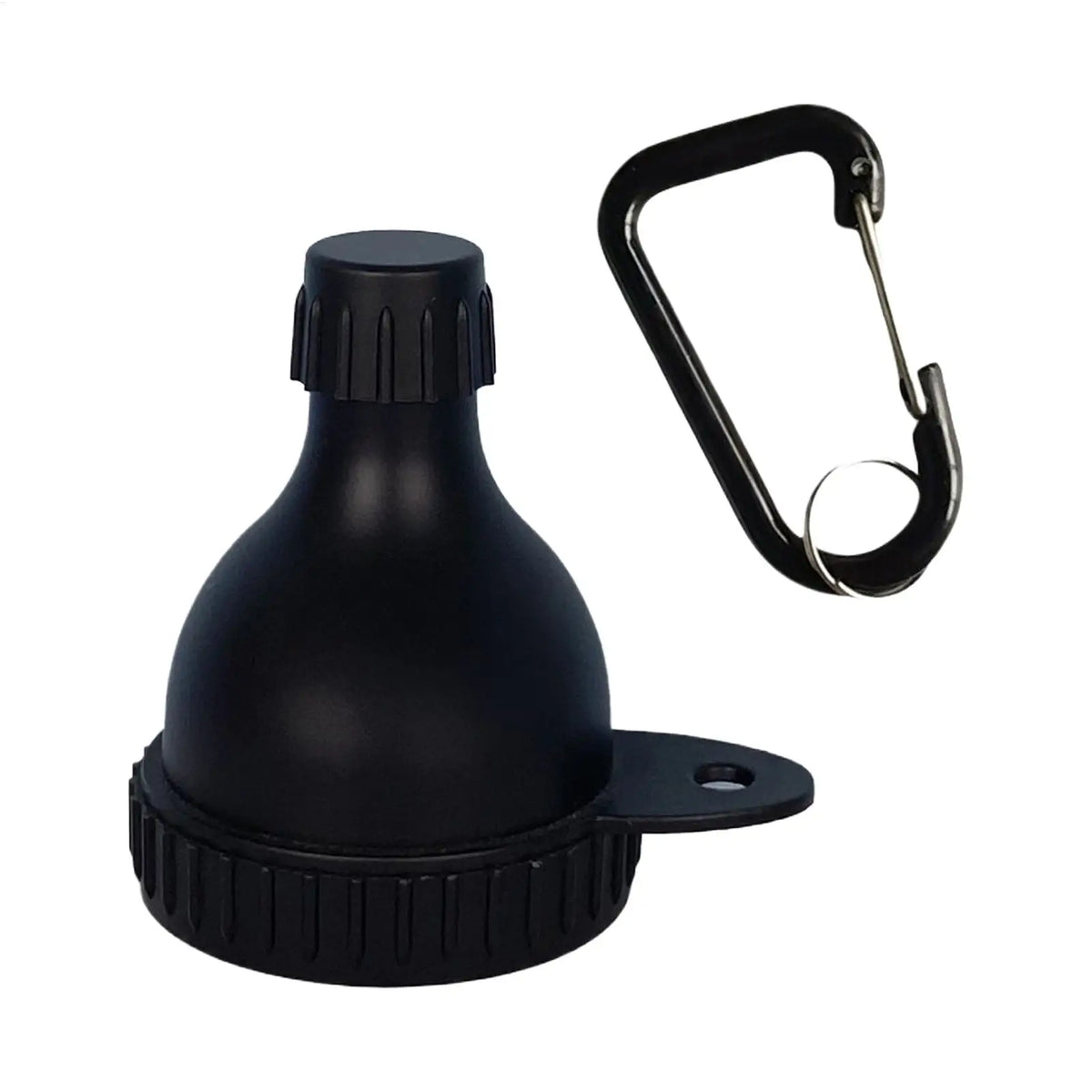 50ml Protein Powder Funnel with Carabiner | Leak-Proof Travel Container