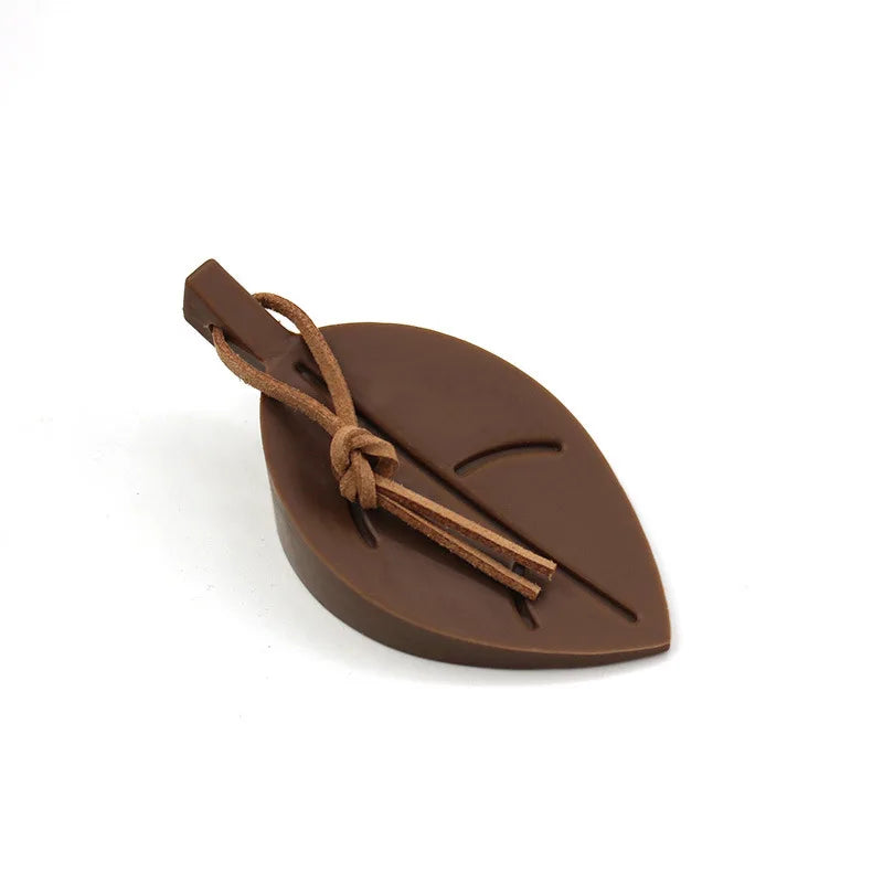 Silicone Leaf Door Stopper – Baby-Safe Anti-Pinch Wedge