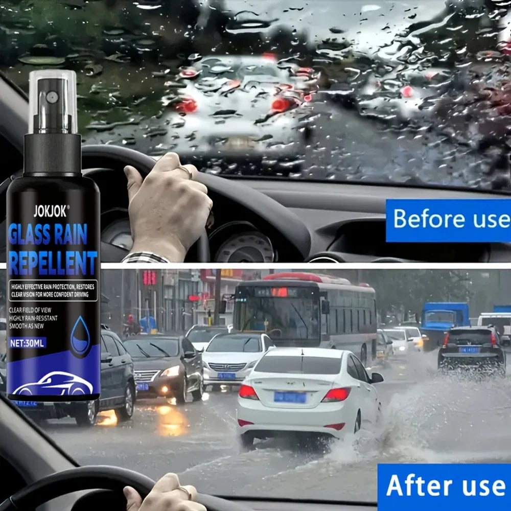 30ml Hydrophobic Glass Coating Spray – Car Windshield Water Repellent