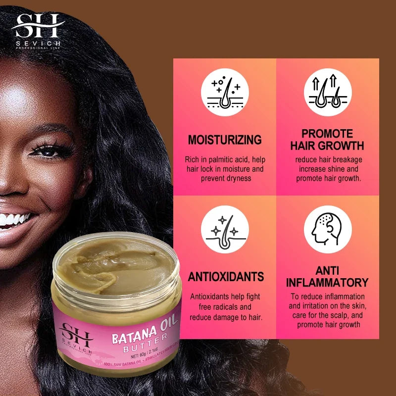 Sevich 100% Natural Batana Oil for Hair Growth & Scalp Care