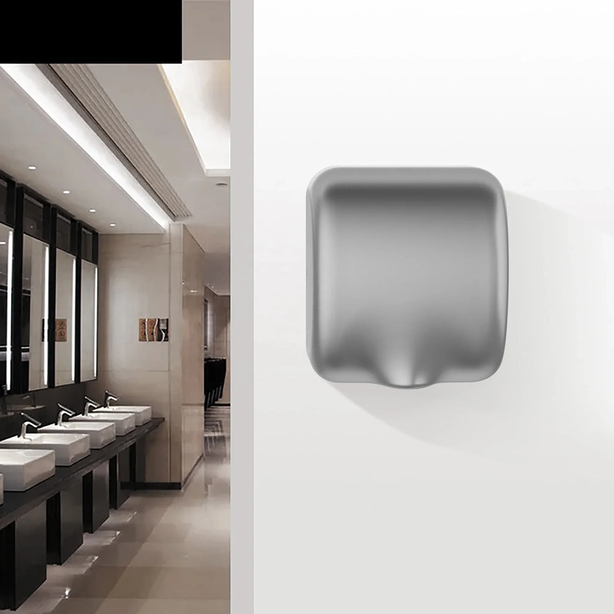 DUTRIEUX Automatic Wall Mounted Stainless Steel Hand Dryer