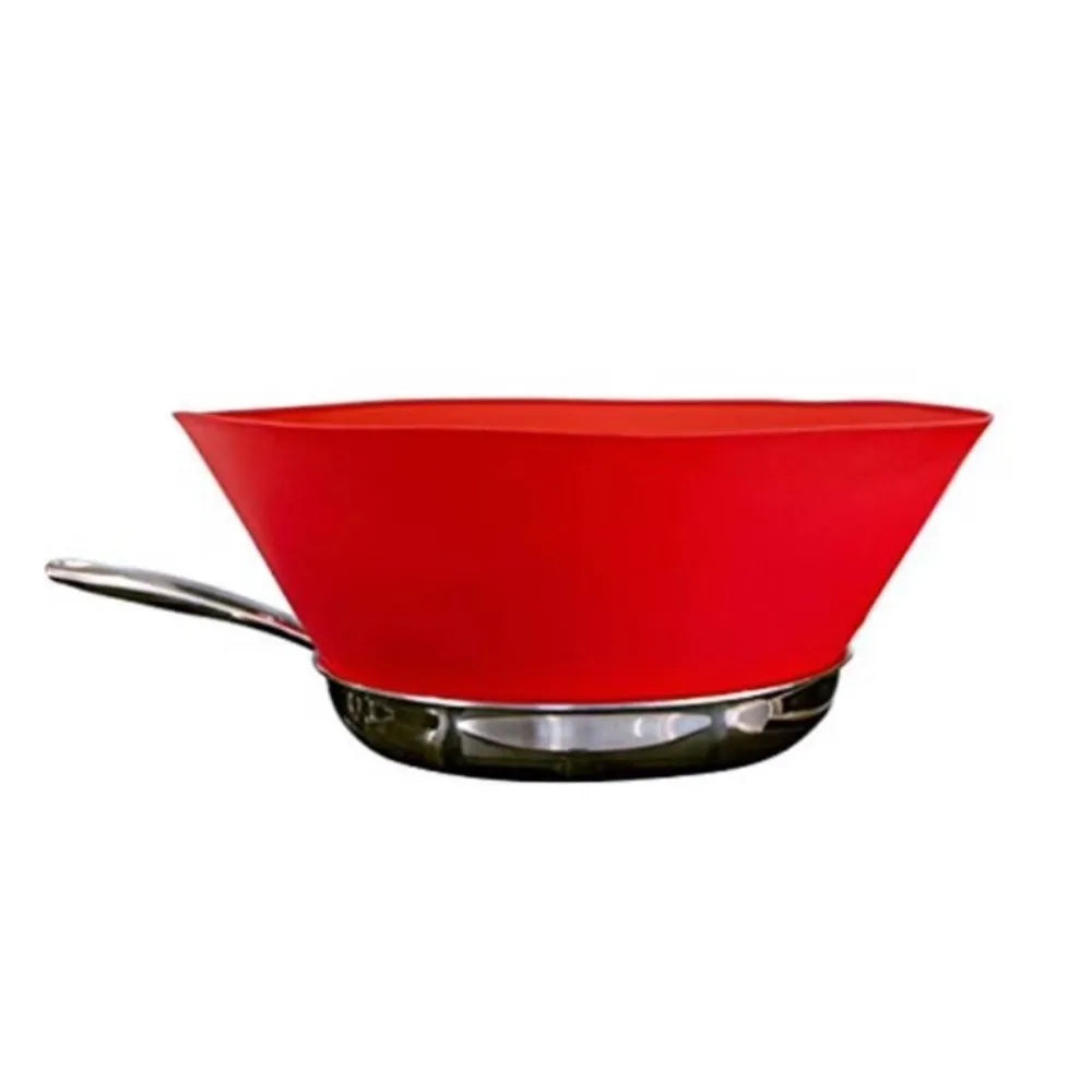 Silicone Foldable Splash Guard & Anti-Overflow Pot Lid Cover