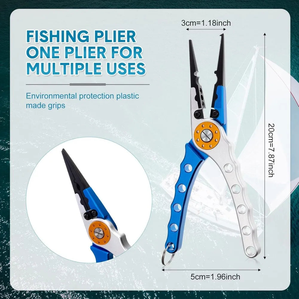 Aluminum Fishing Pliers Multifunctional Tool Set | Nixie