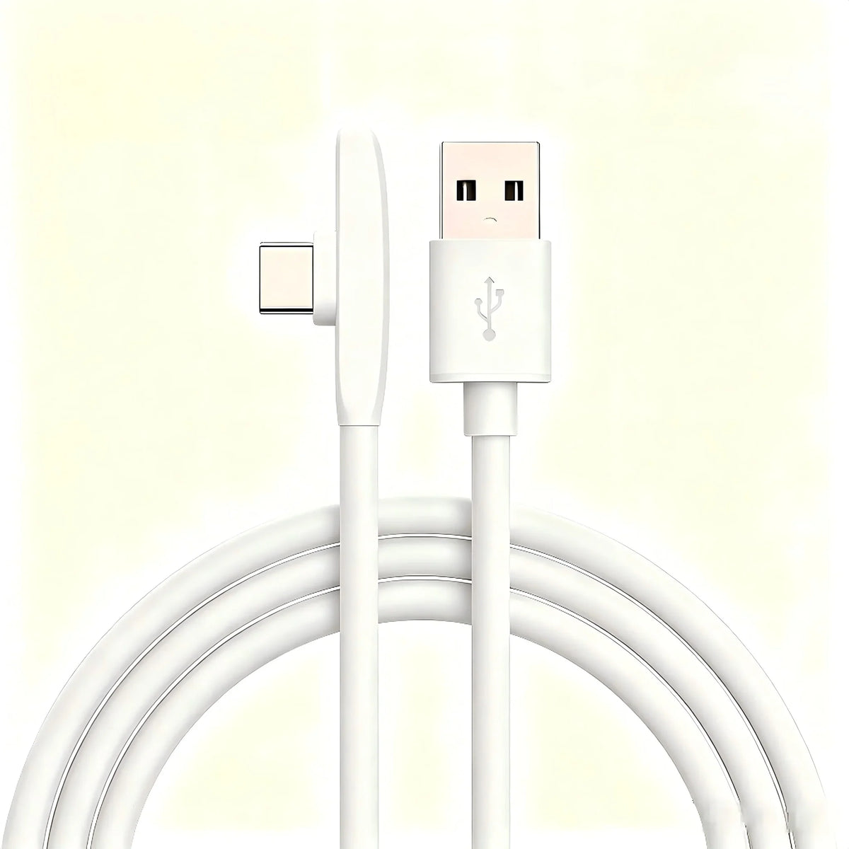 100W USB-C 90° Elbow Fast Charging Cable | 6A PD Game Cable