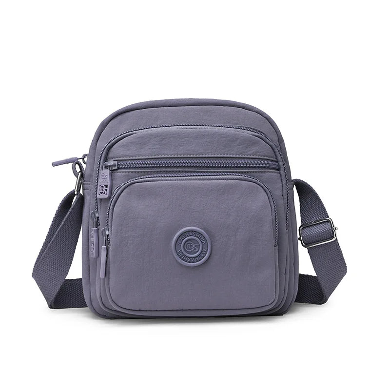 Women's Multi-Layer Crossbody Bag – Large Capacity Satchel