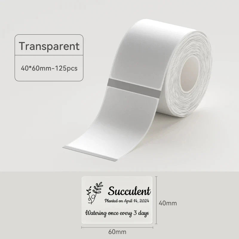 Niimbot Thermal Label Paper Roll | B1 B21 B3S Self-Adhesive