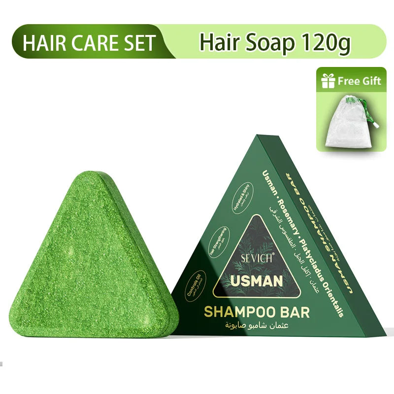 Sevich Hair Growth Serum Set – Usman Oil, Shampoo & Soap