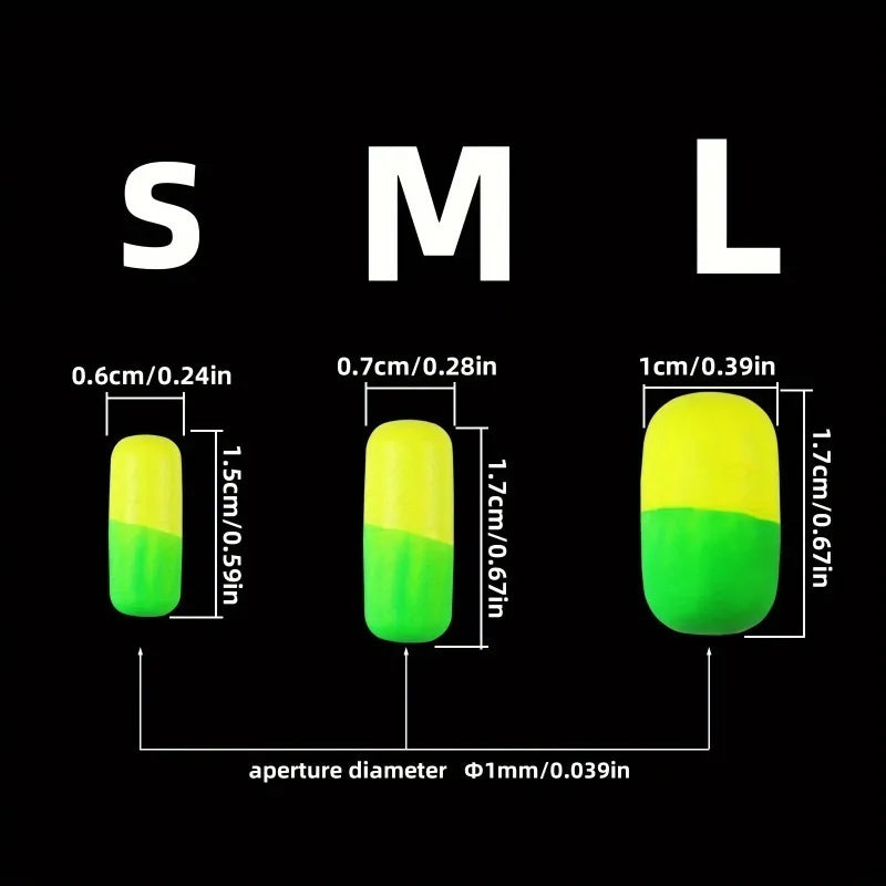 5PCS Foam Fishing Floats – High Buoyancy Fresh & Salt Water