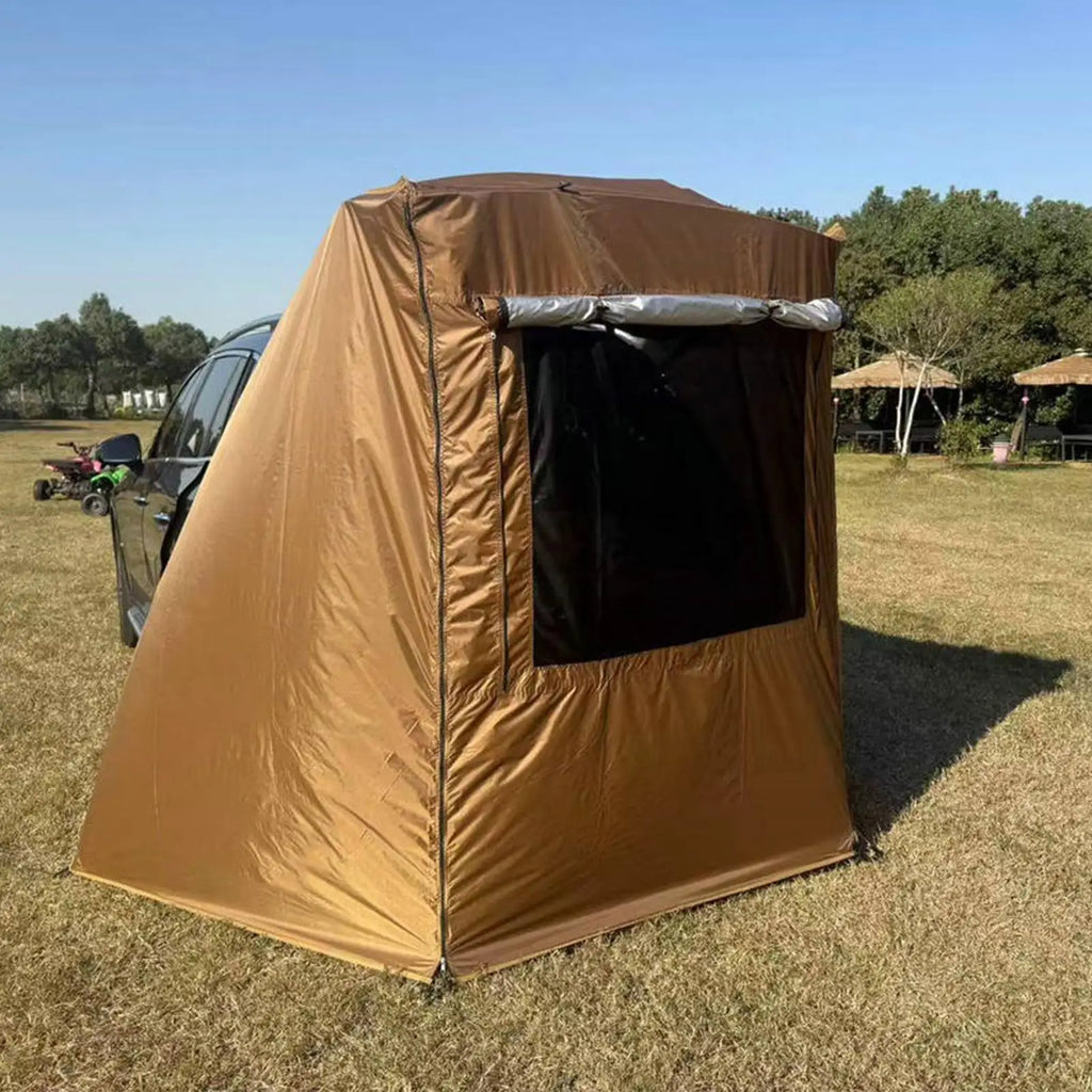 Waterproof SUV Trunk Tent – Portable Tailgate Awning Camping