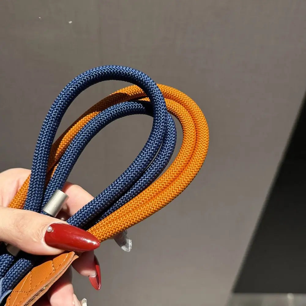 Universal Adjustable Phone Lanyard Strap – Metal Hook, 360° Rotation
