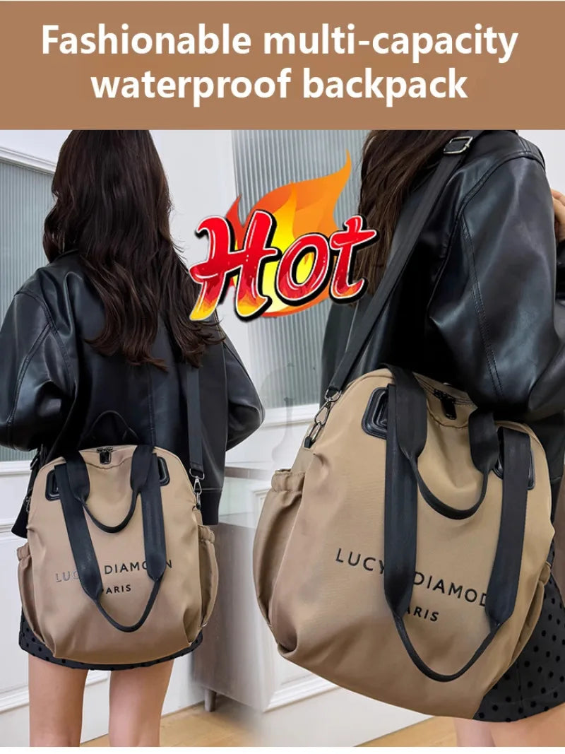 Women's Large Capacity Minimalist Backpack – Travel & Work Bag