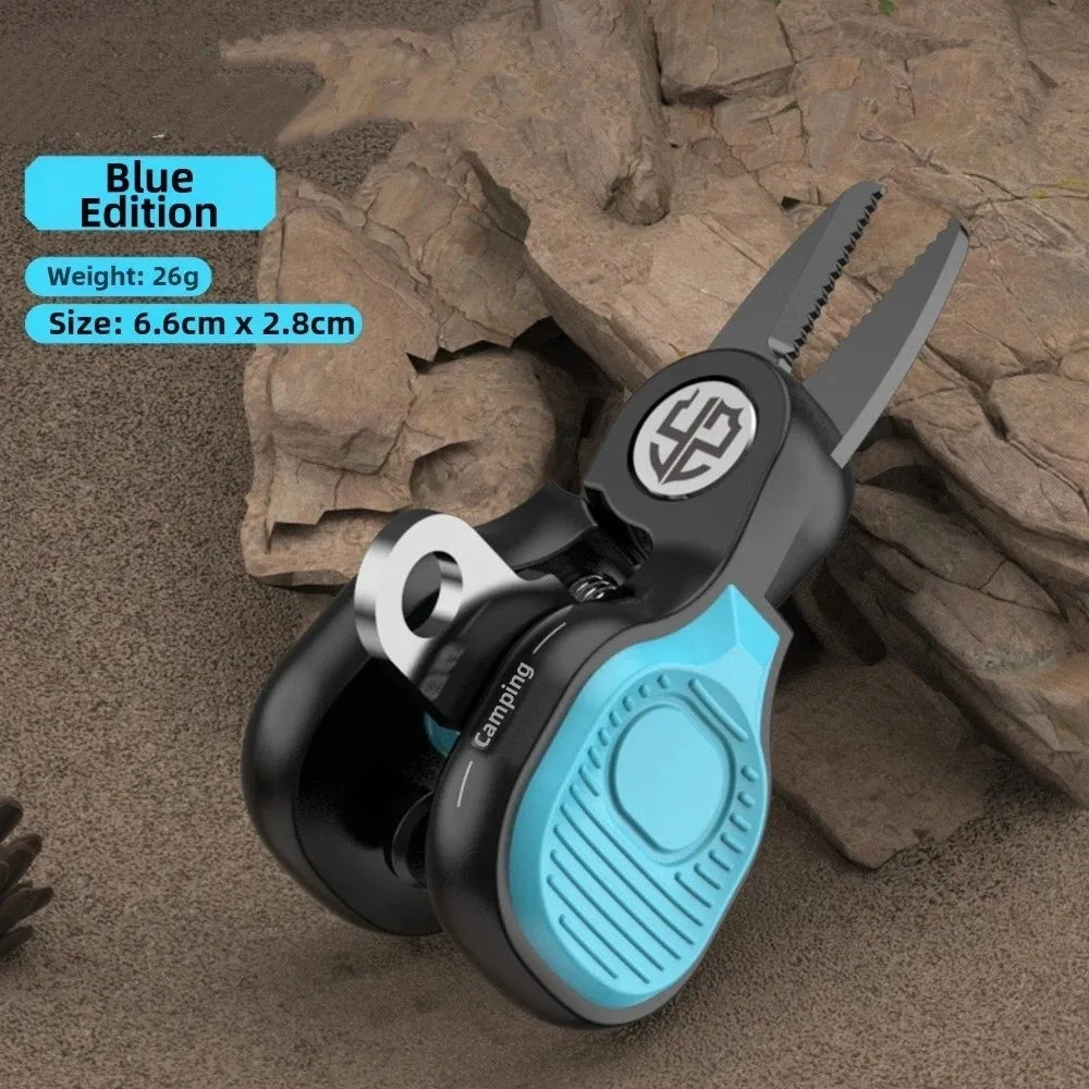 Serrated Fishing Scissors Stainless Steel PE Line Cutter