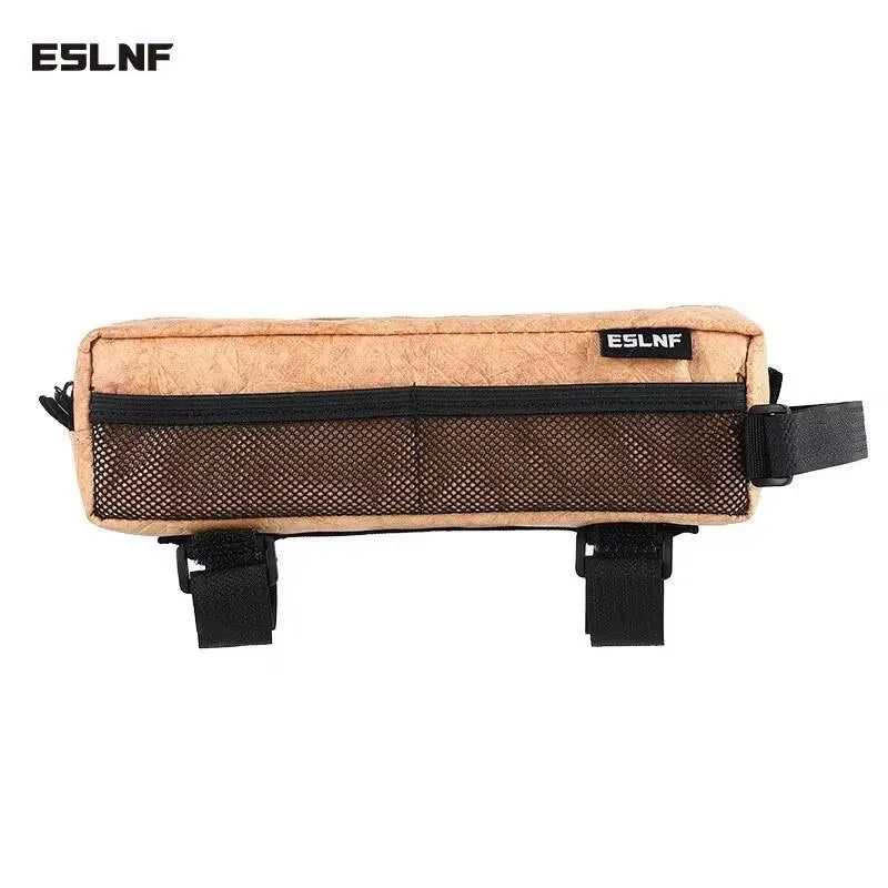 ESLNF Bike Top Tube Frame Bag Dual-Mesh Cycling Pouch MTB