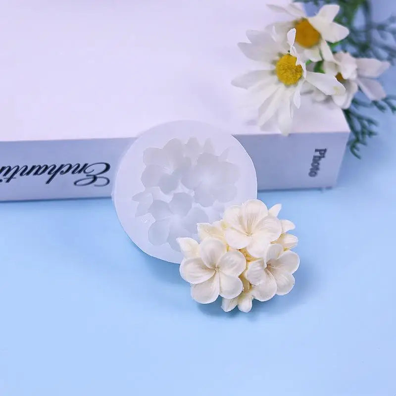 3D Carnation Flower Silicone Mold – Fondant, Chocolate & Cake