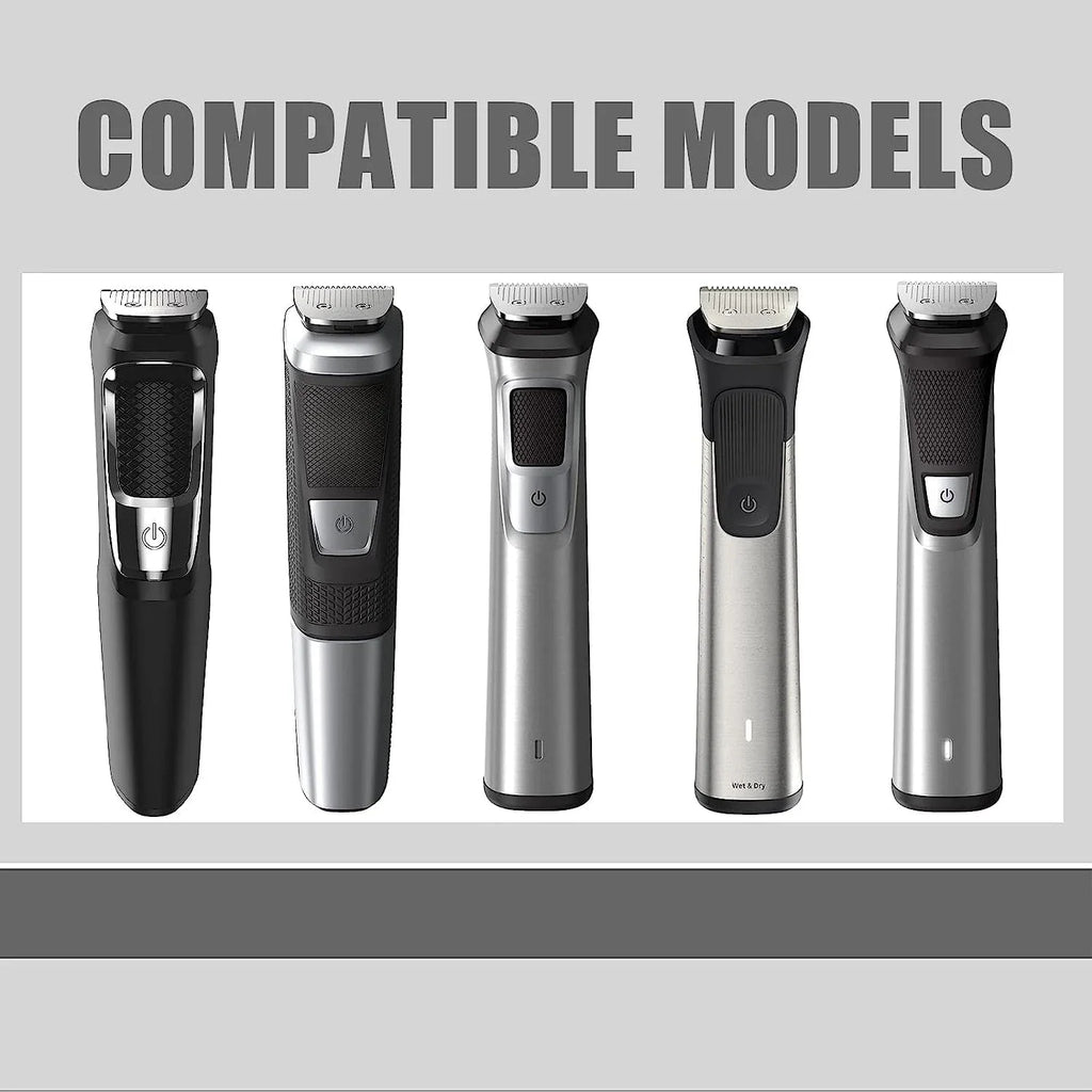 Replacement Blade Heads for Philips Multigroom 3000–9000