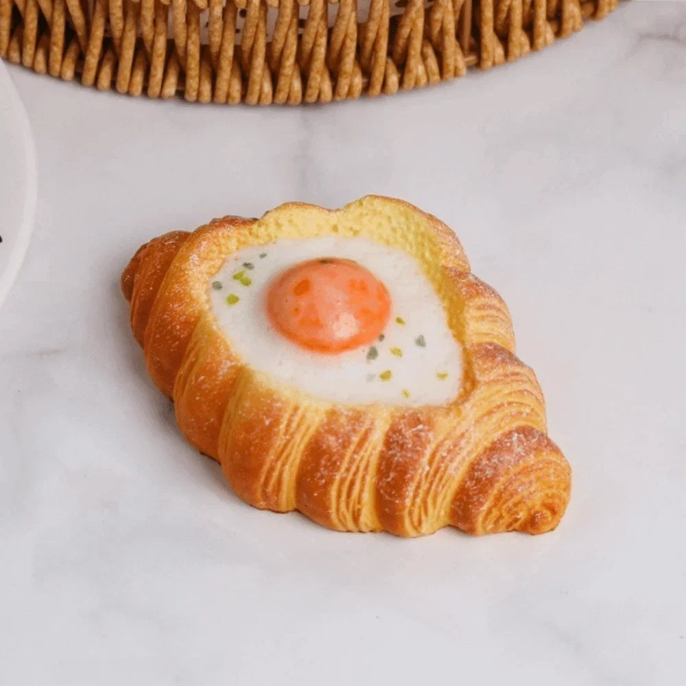 Toast Bread Slow Rise Squishy Toy – Squeeze Sensory Gift