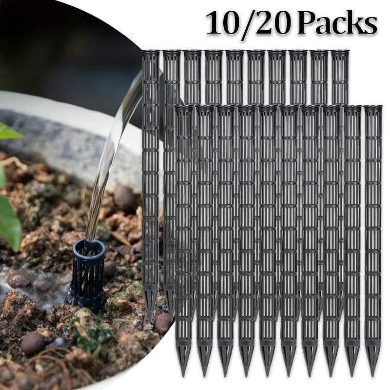 Plant Aeration Tubes for Pots – 10/20 Pcs Root Health Tool