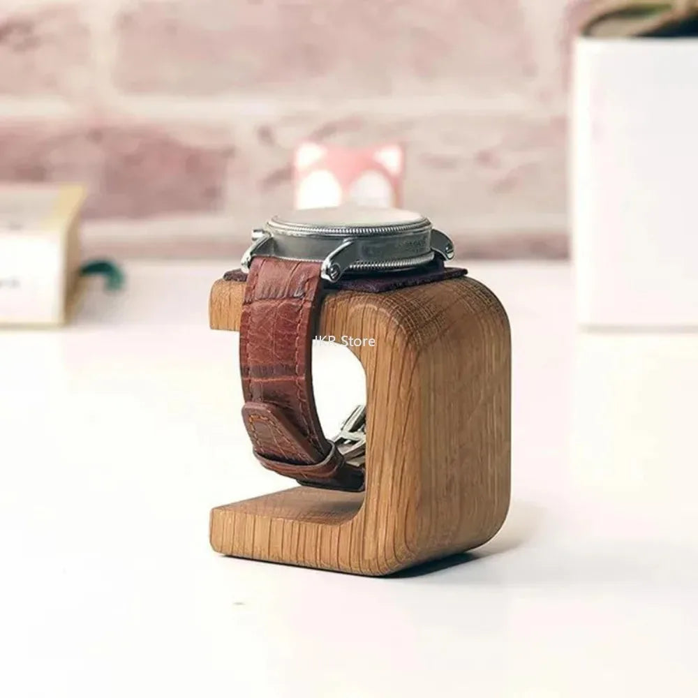 Wooden Watch Holder & Jewelry Organizer Display Stand 1/2 PCS