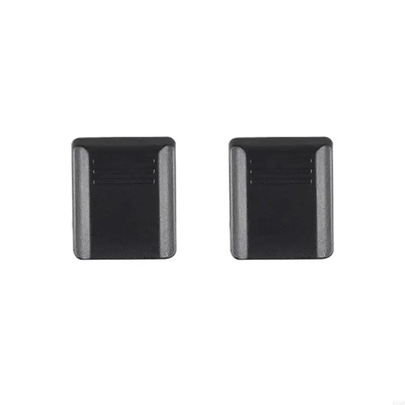 Camera Hot Shoe Cover 2-Pack – Black Matte ABS Caps