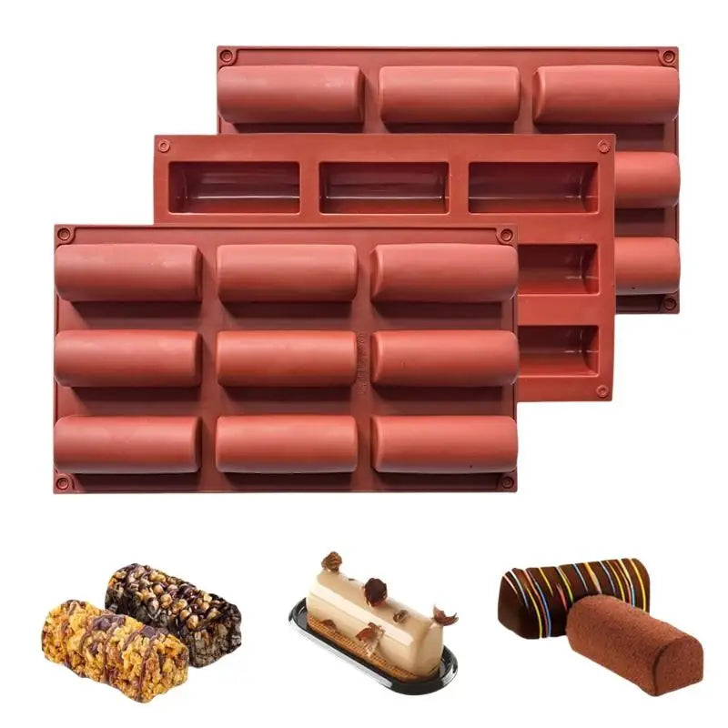 Food Grade Silicone Strip Baking Mold – Non-Stick, Oven Safe