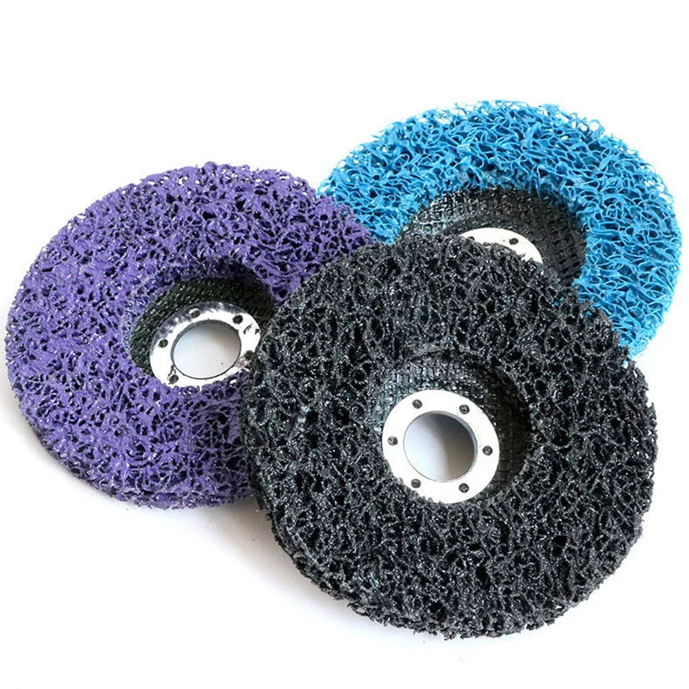 100mm Poly Strip Disc for Angle Grinder – Paint & Rust Removal