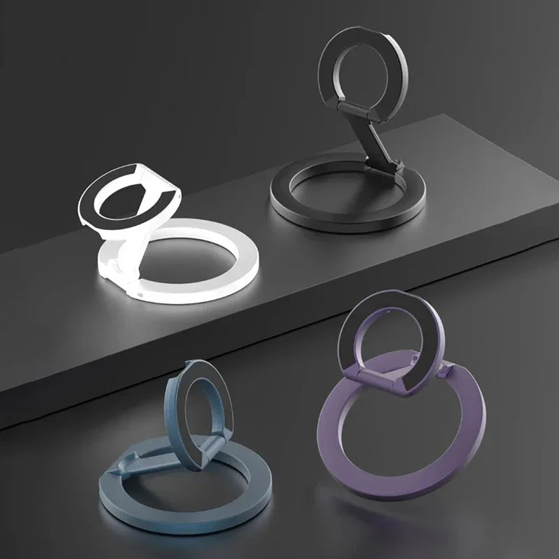 Magnetic Phone Ring Holder MagSafe Kickstand – iPhone & Android