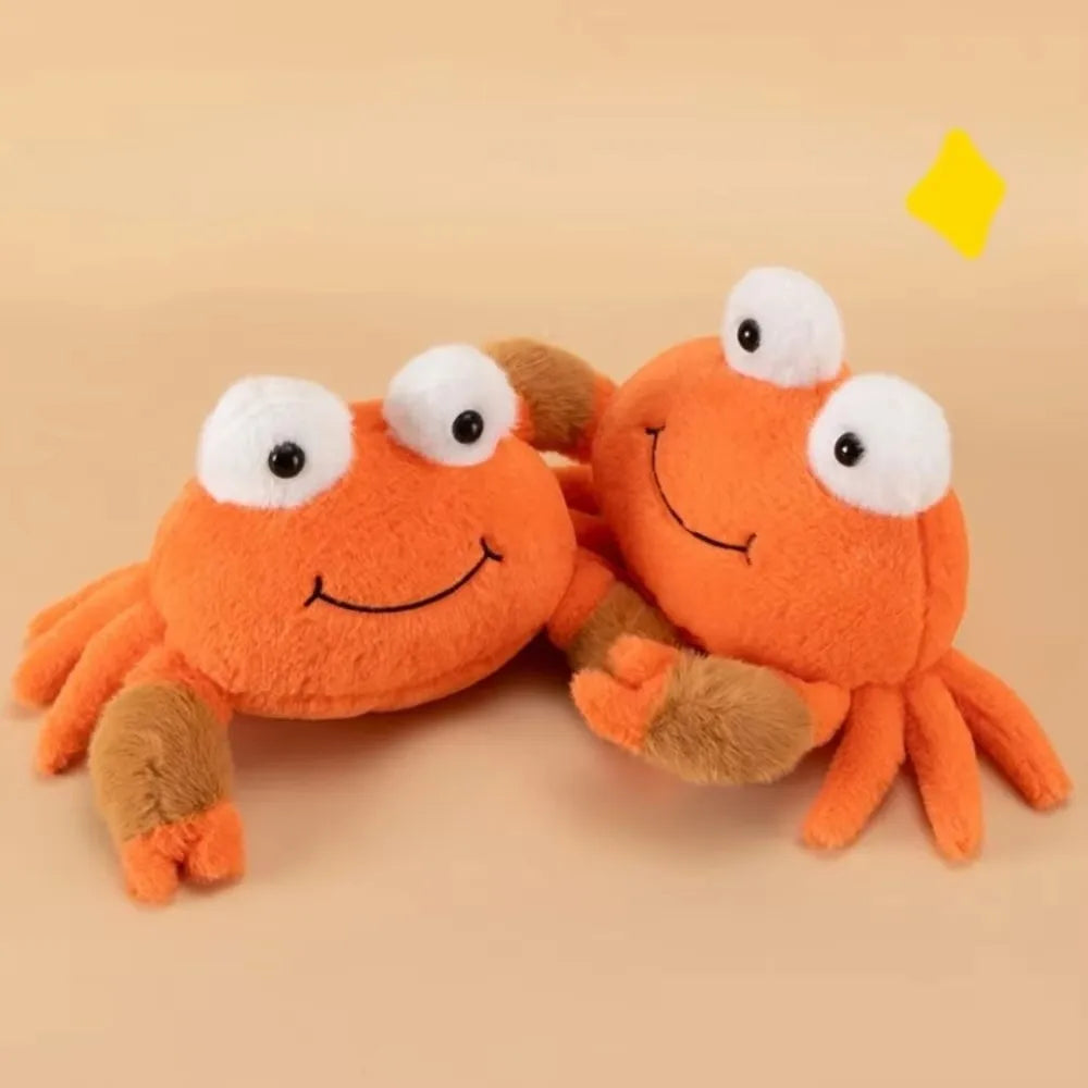 Soft Sea Crab Plush Toy 26cm Fluffy Stuffed Animal Doll