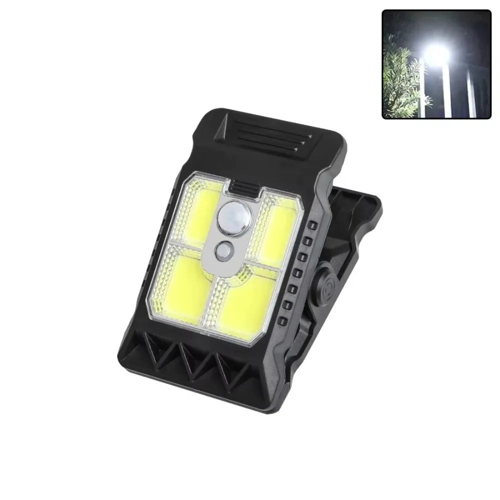 Solar Clip Light – 3 Modes Motion Sensor Waterproof LED Lamp