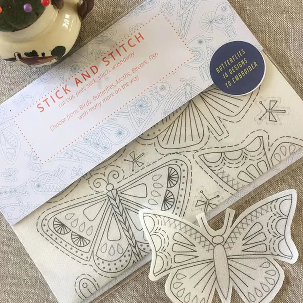 Water Soluble Embroidery Transfers – Stick & Stitch DIY Paper