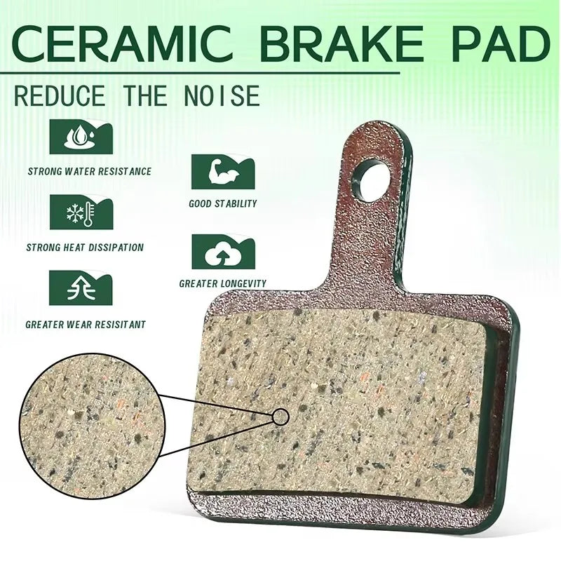 BUCKLOS Ceramic Disc Brake Pads – Shimano B01S B05S MTB