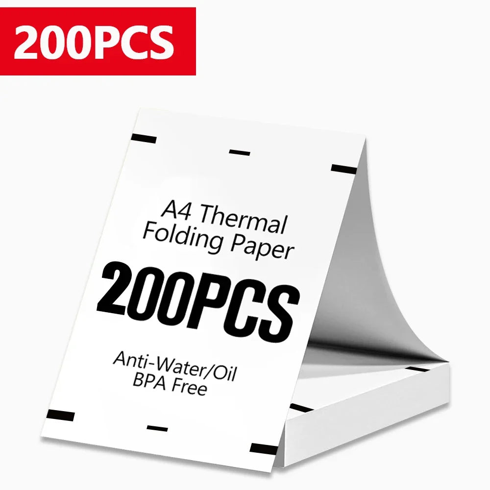 Marklife A4 Thermal Paper 20/100/200 Sheets – Portable Printer