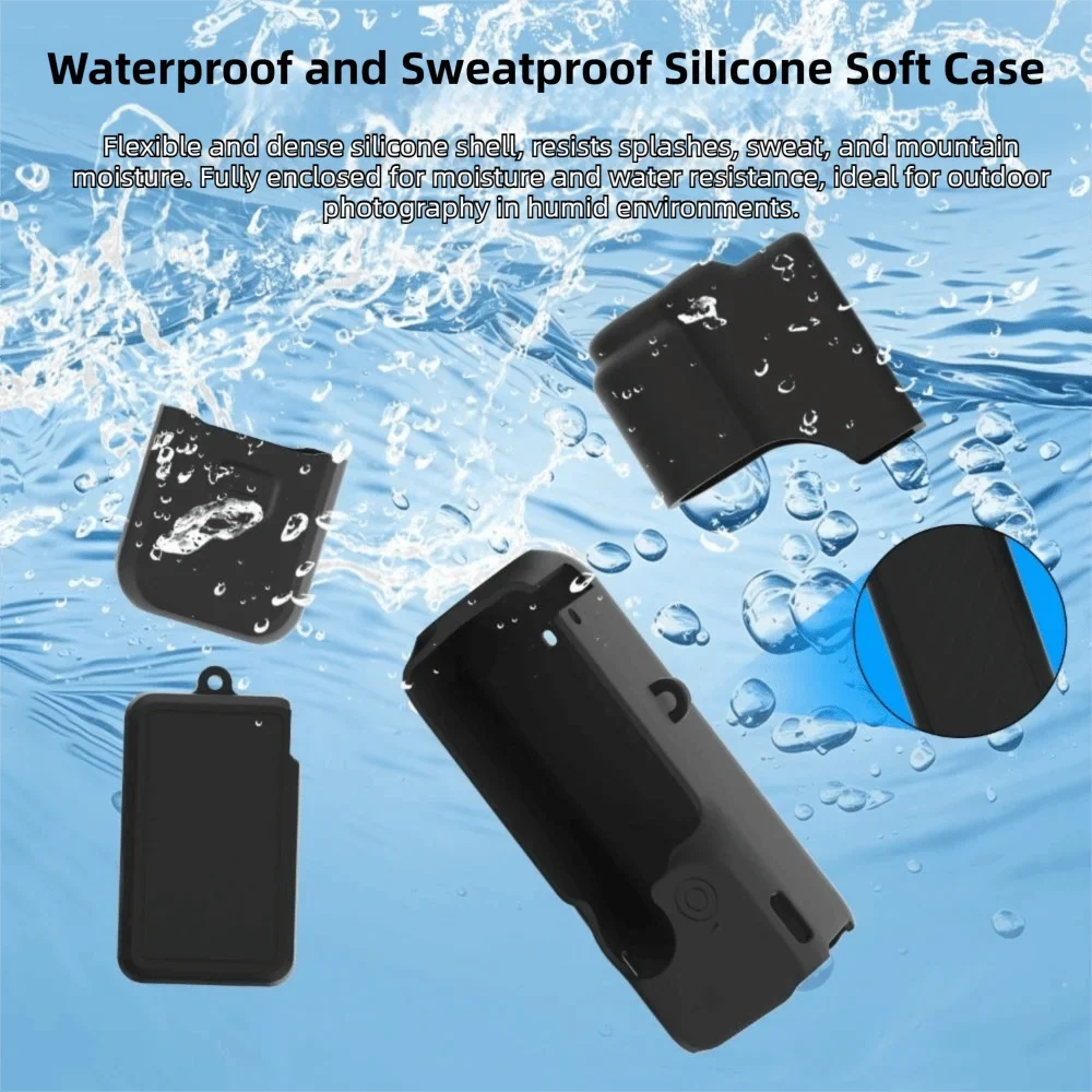 Silicone Protective Case for DJI Osmo Pocket 4 – Lens Cover