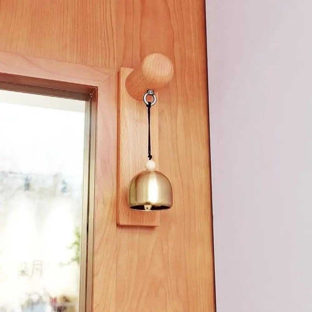 Wooden Door Bell Wind Chime – Japanese Style Shopkeeper Bell