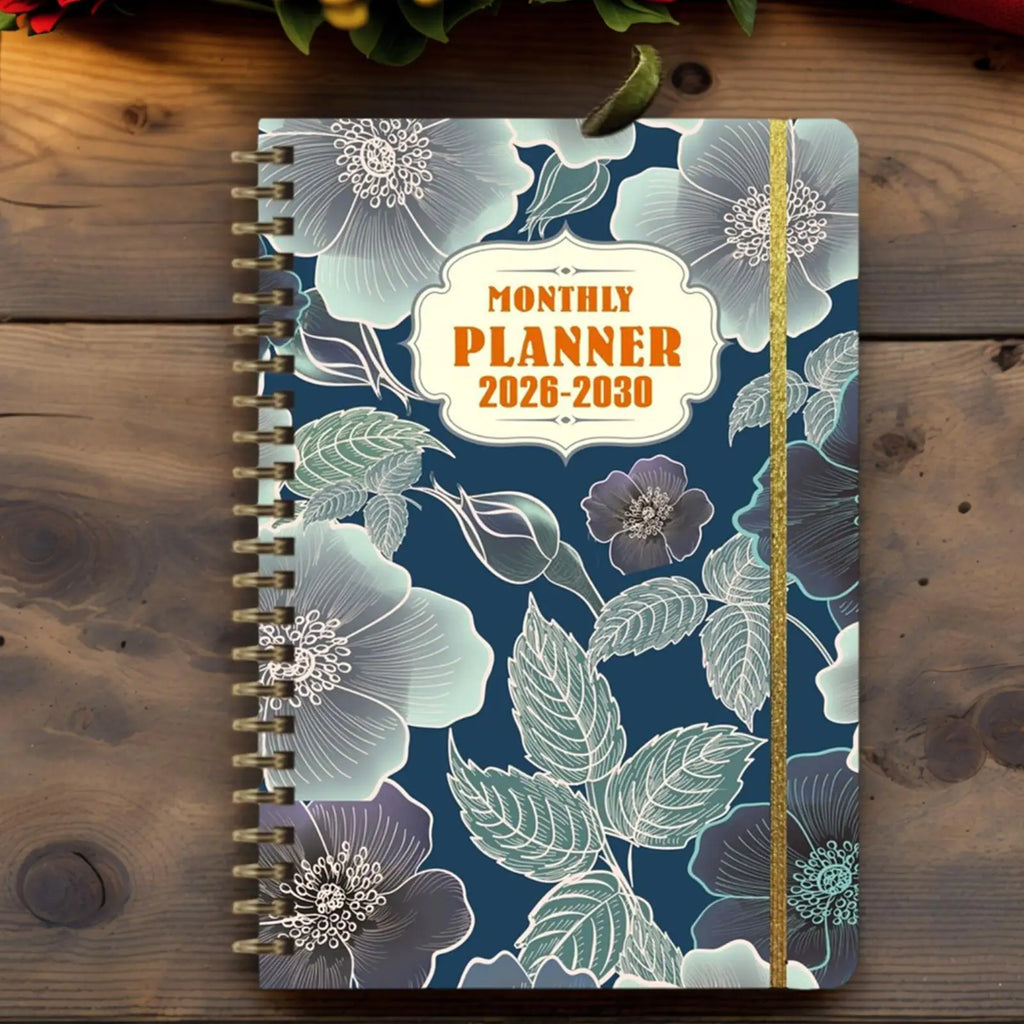 2026–2030 Weekly & Monthly Coil Planner | 5-Year Datebook