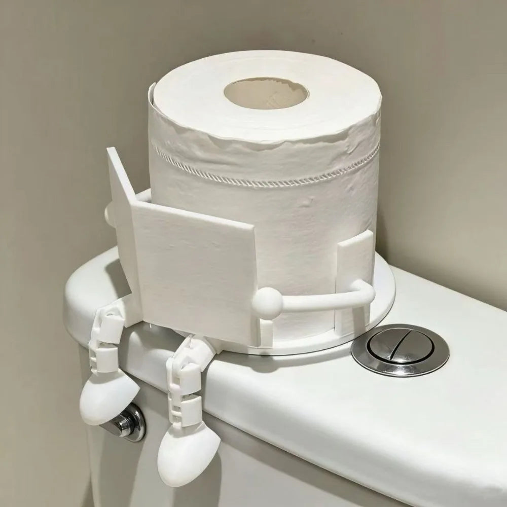 3D Printed Toilet Paper Holder – Freestanding Bathroom Stand