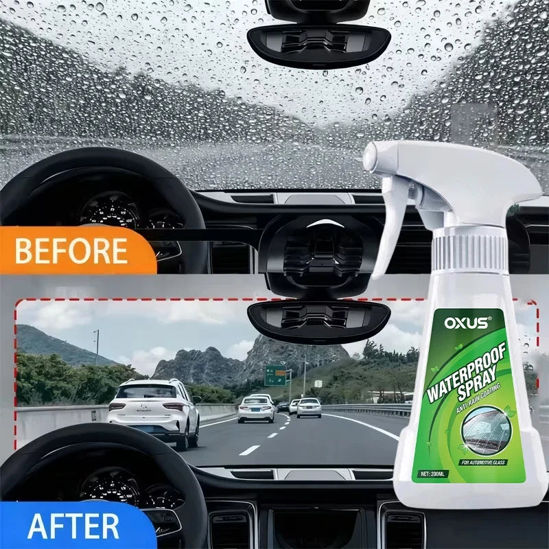 200ml Anti-Fog & Rain Repellent Spray for Car Windshield Glass